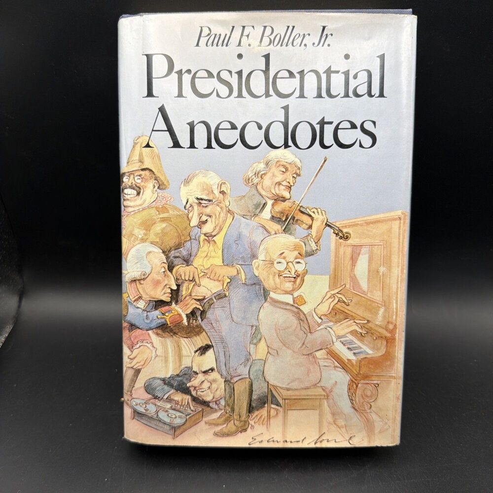 Vintage Presidential Anecdotes by Paul Boller Jr HC DJ 1st Edition US Presidents